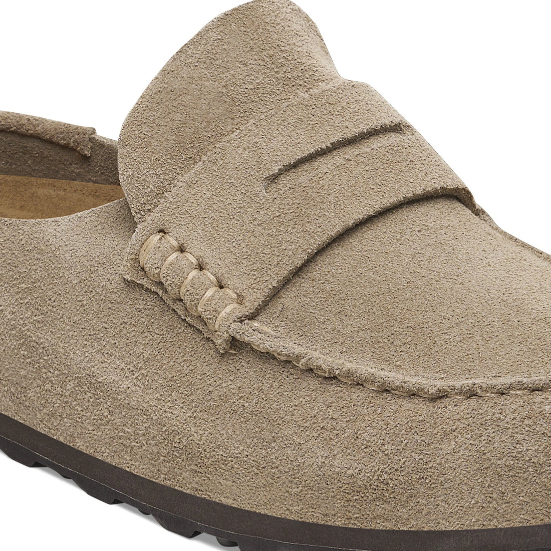 W Naples Wrapped Taupe Suede 1029675