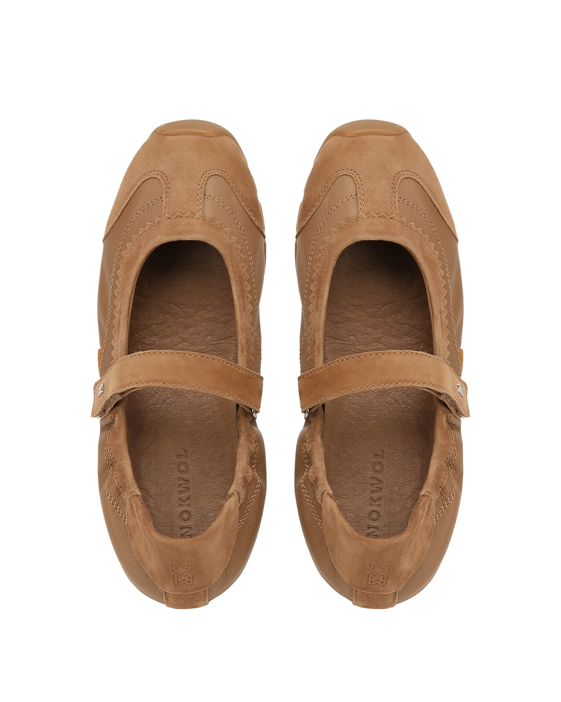 Alina Mushroom Leather/Suede