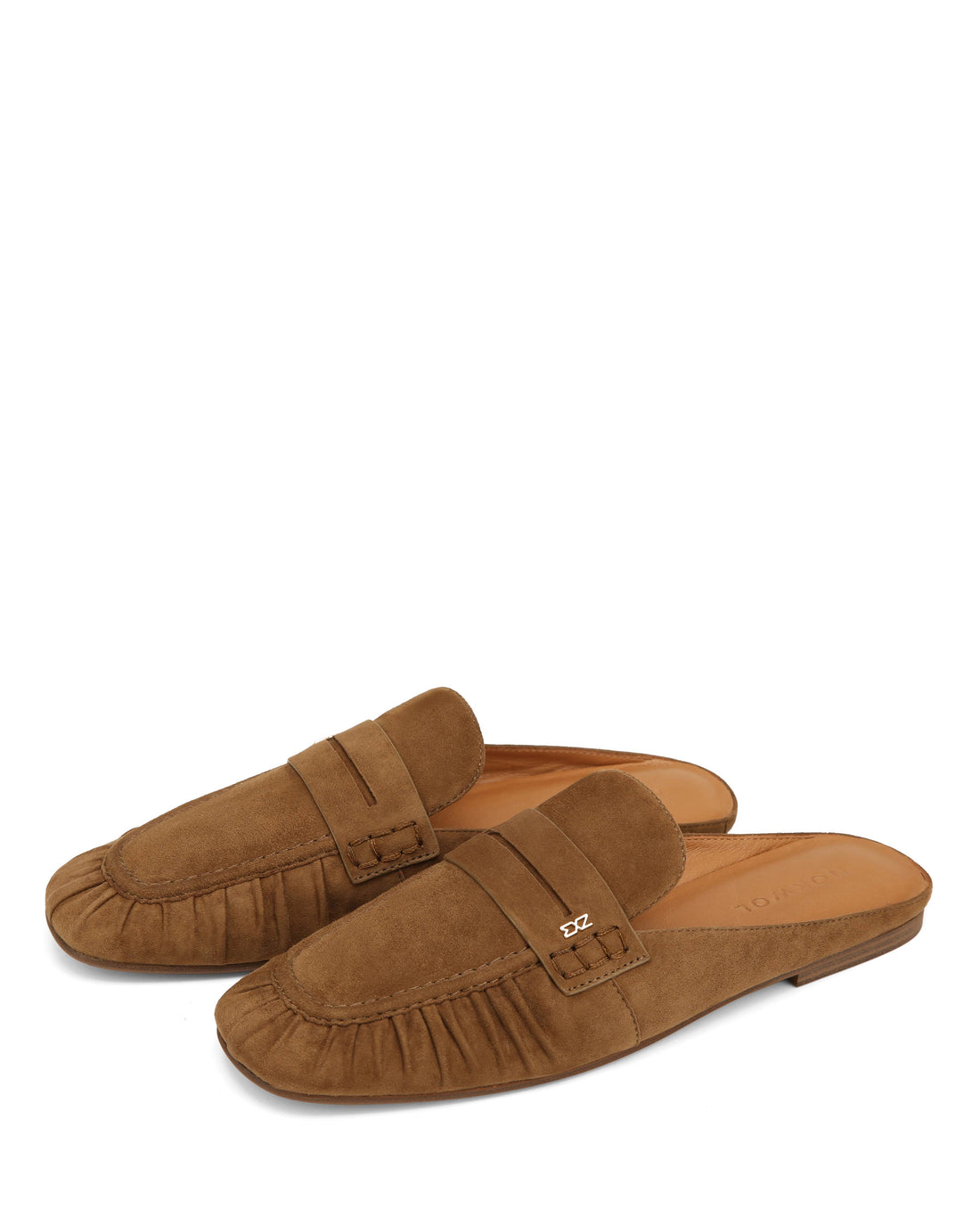 Amina Walnut Suede