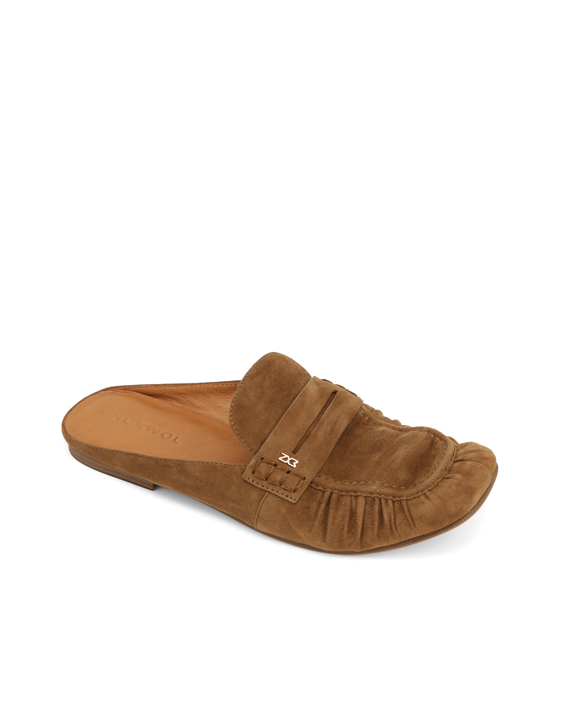 Amina Walnut Suede