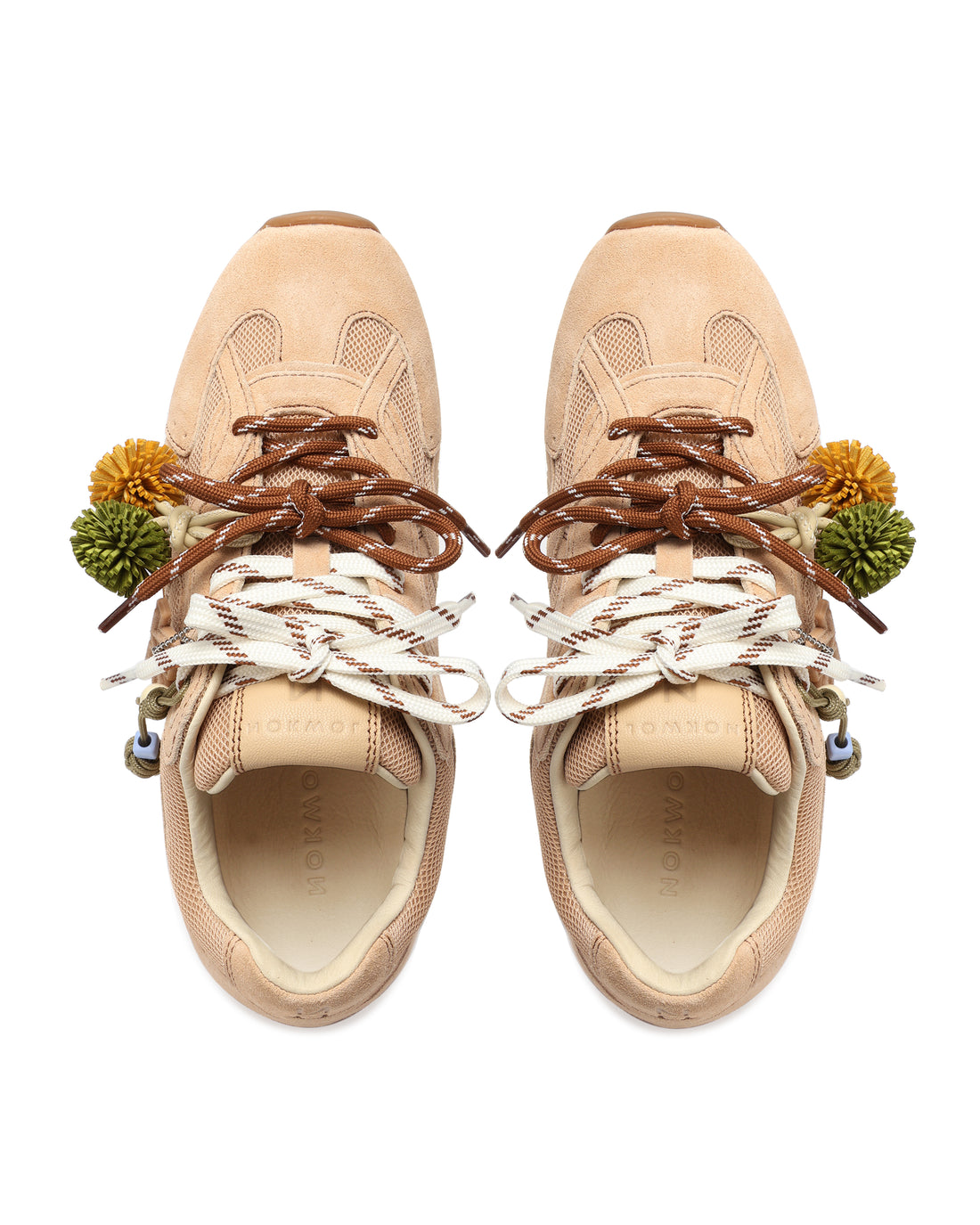 Atlas Mesh Beige Suede