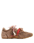 Atlas Mesh Mushroom Suede - side view