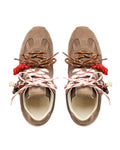 Atlas Mesh Mushroom Suede - top style view