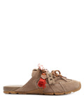 Atlas Slide Mushroom Suede - side view