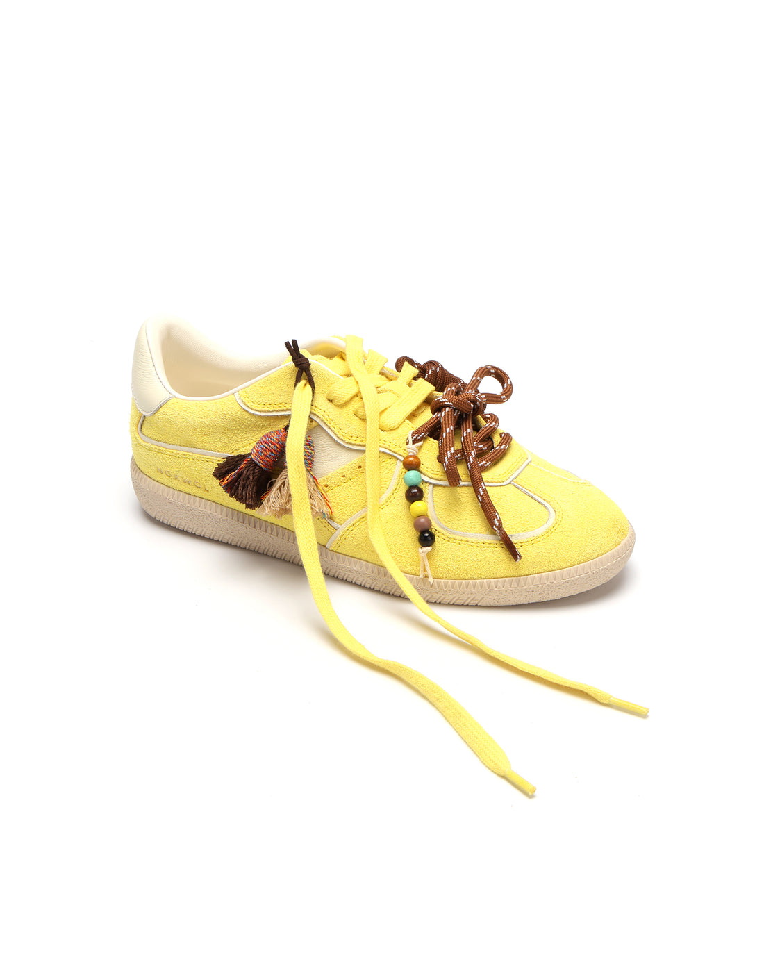 Tilly Tassle Beige/Brown