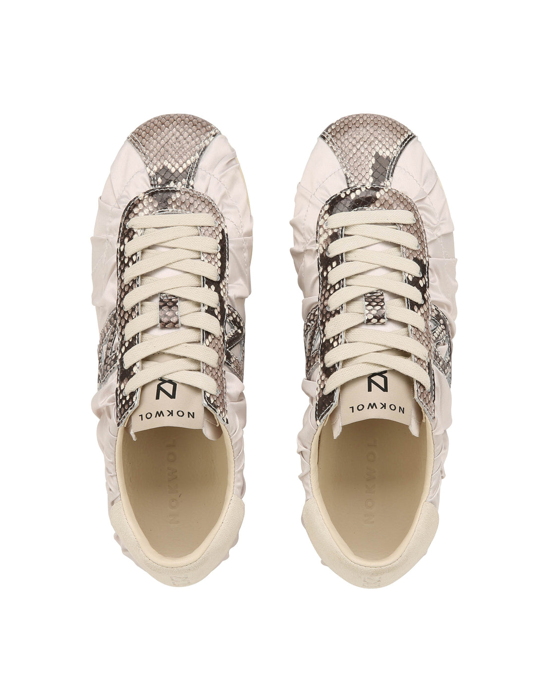 Avenue Grey Satin/Snake