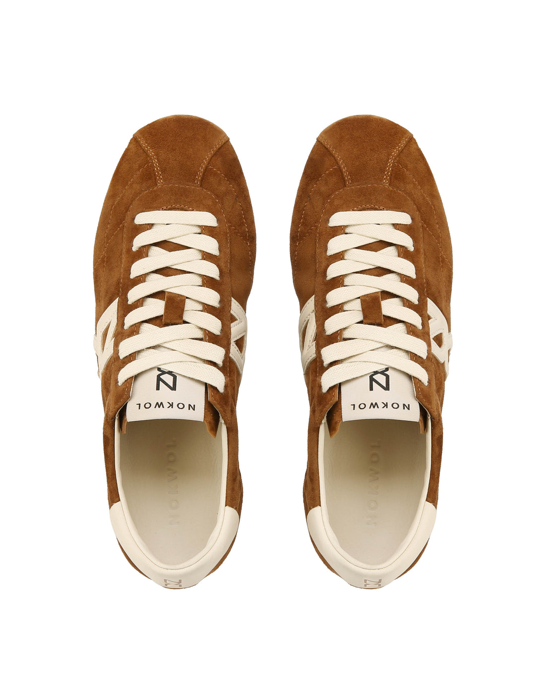 Avenue Tan/Off White Suede/Leather