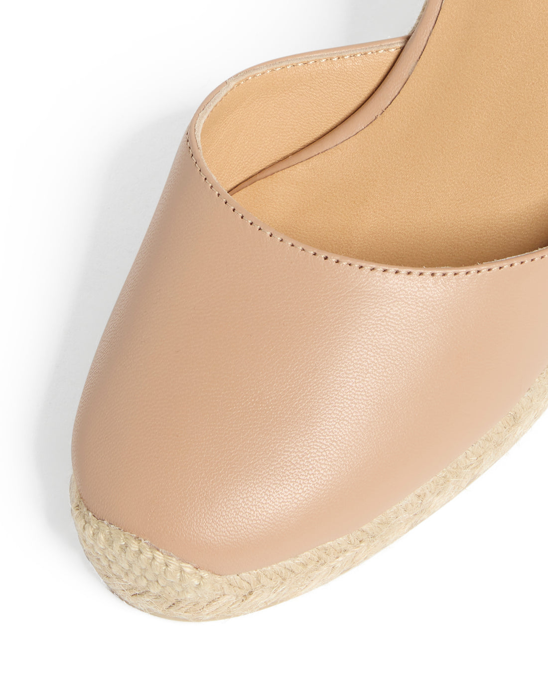Carina 8 Nude Wedge Espadrille