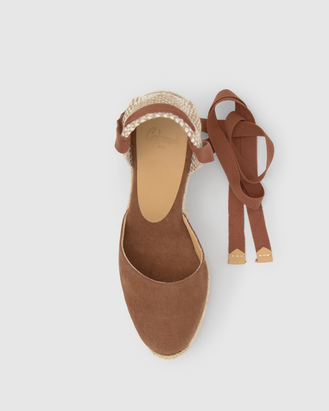 Carina 8 Pecan Wedge Espadrille