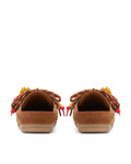 Coco Summer Tan Suede Loafers - back view