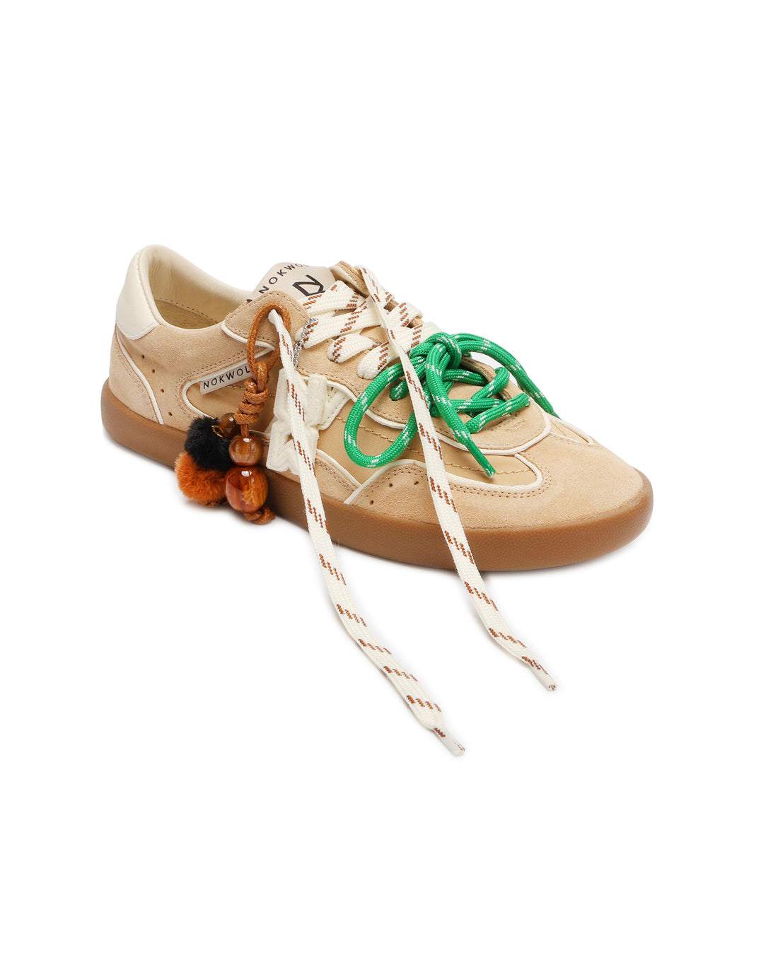 Cosmo Beige Multi Nylon/Suede