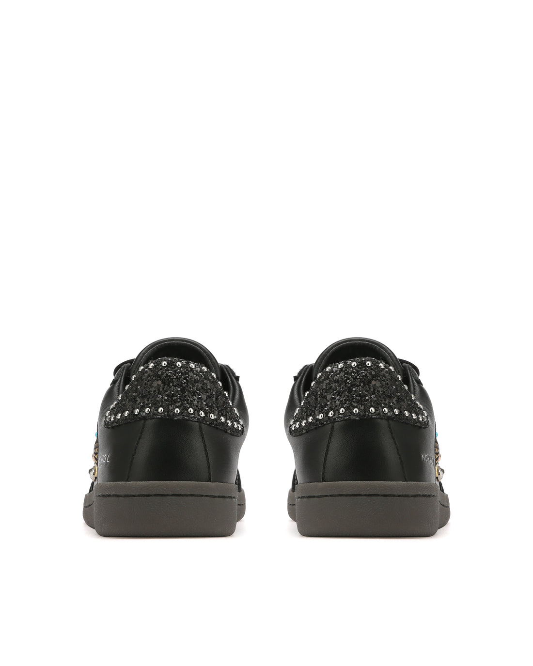 Dasha Black Nappa Prince Stud