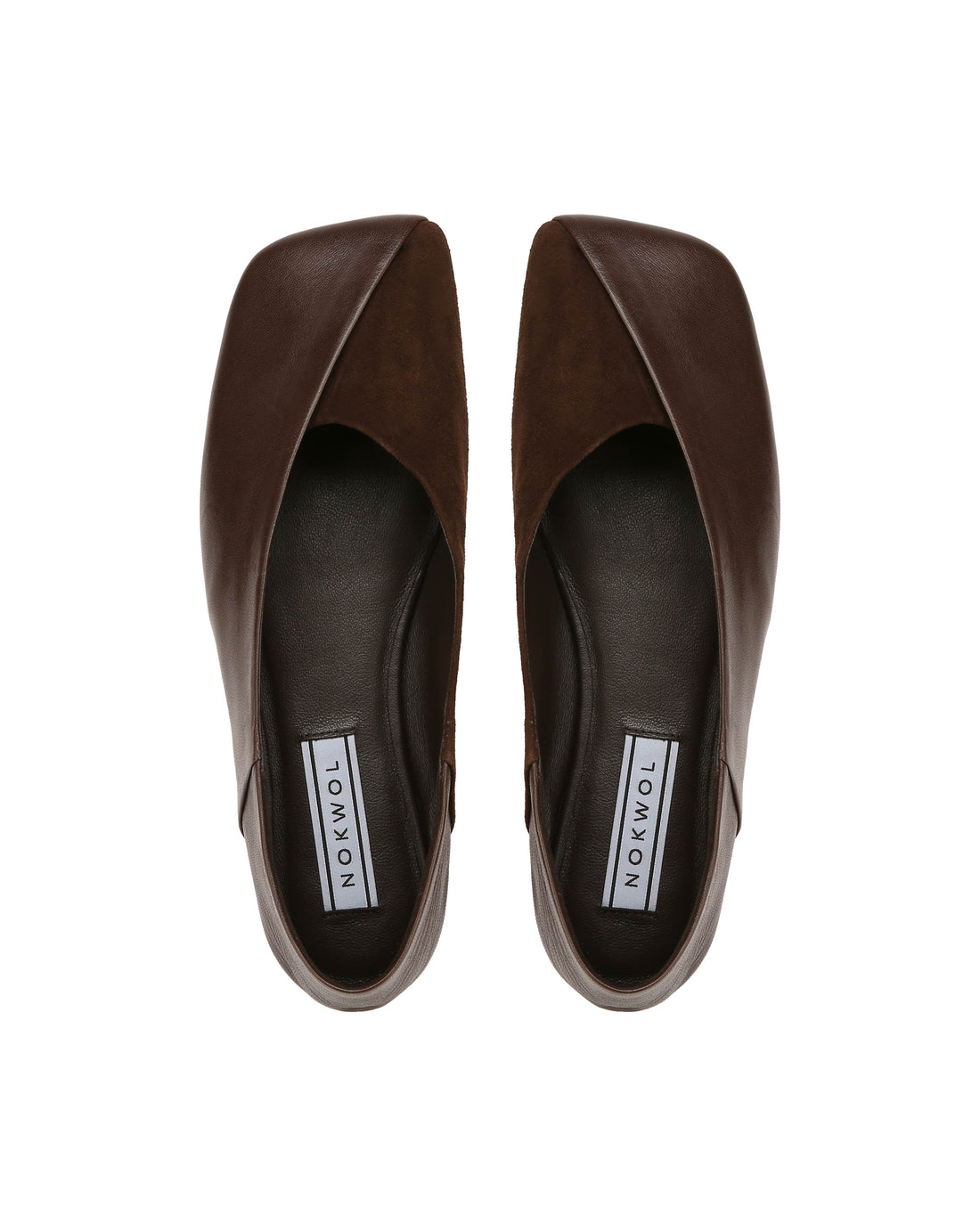 Julie Chocolate Suede/Brown Leather