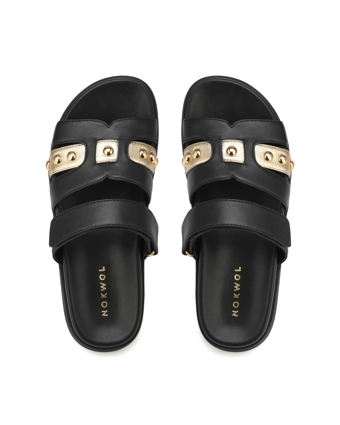 Minnie Sheep Leather Black