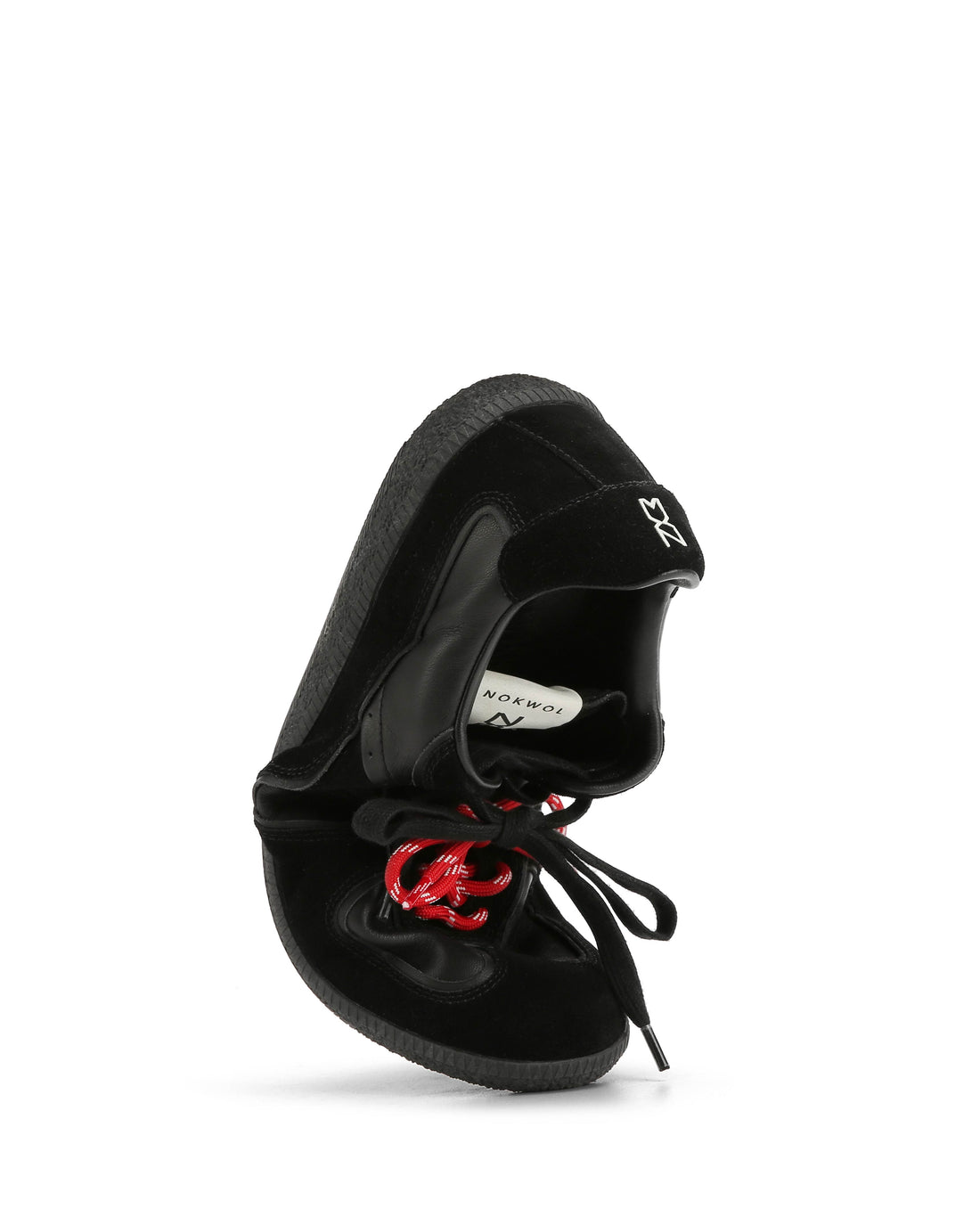 September-M Double Black Suede/Leather