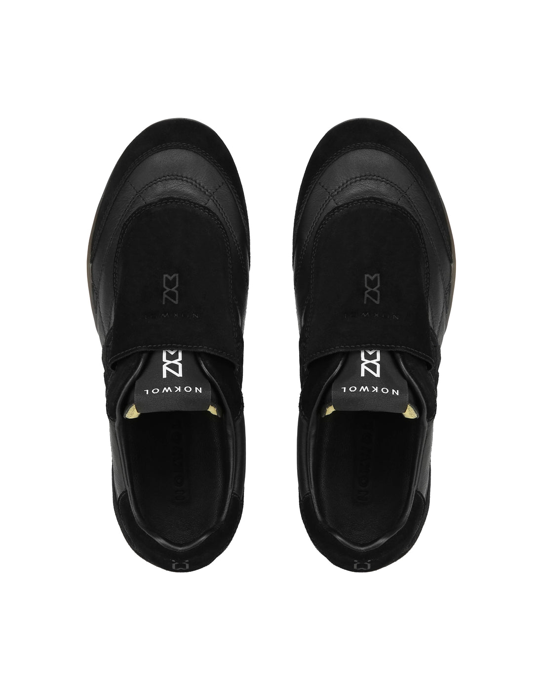 Sport Chic Black Leather/Suede