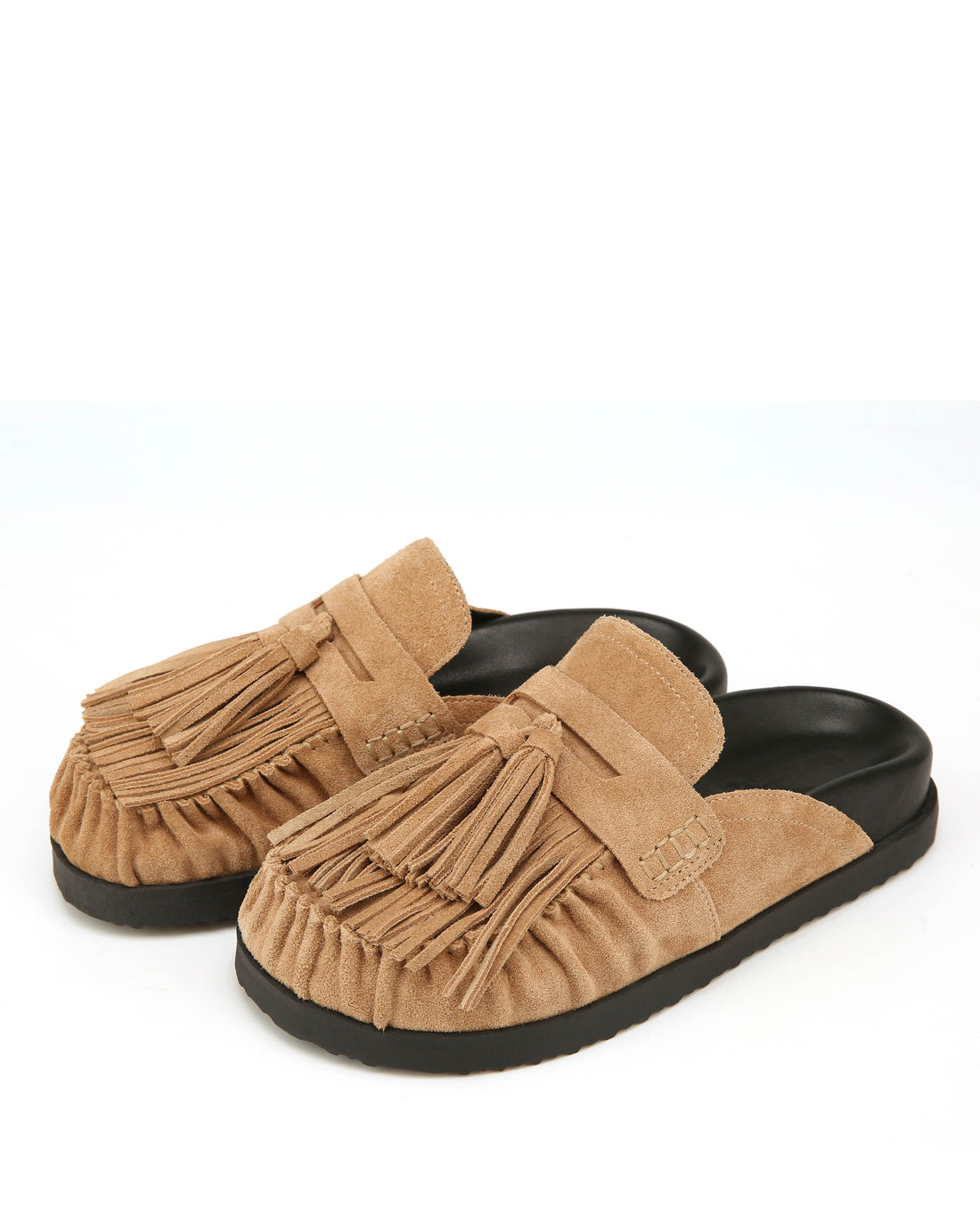 Tasha Summer Biscuit Suede