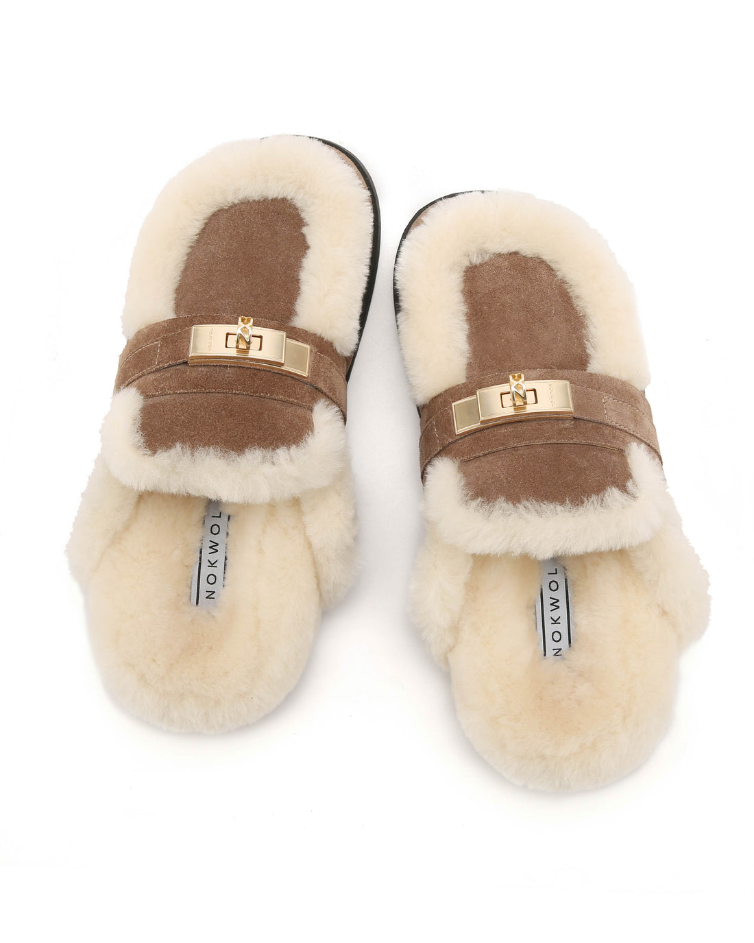 Toby Fur Mushroom Suede