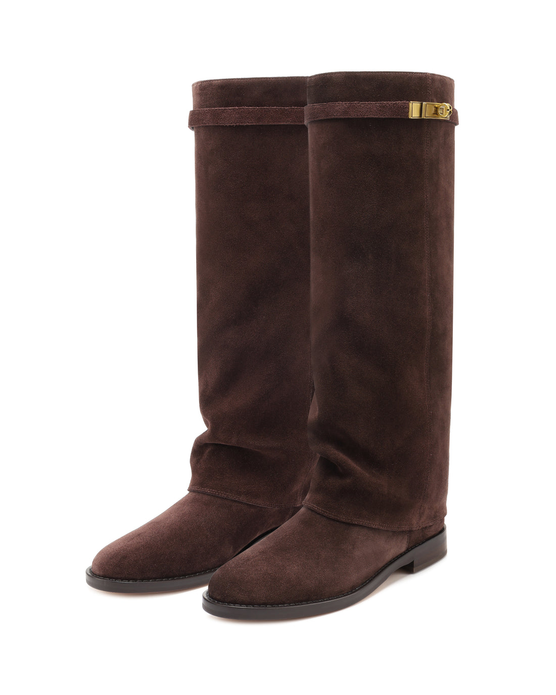 Vespa Brown Double Dye Suede