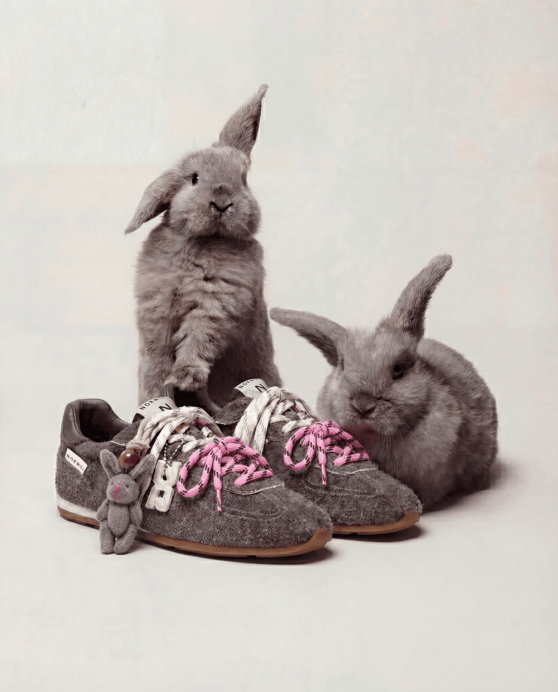 Bunny Charm Grey