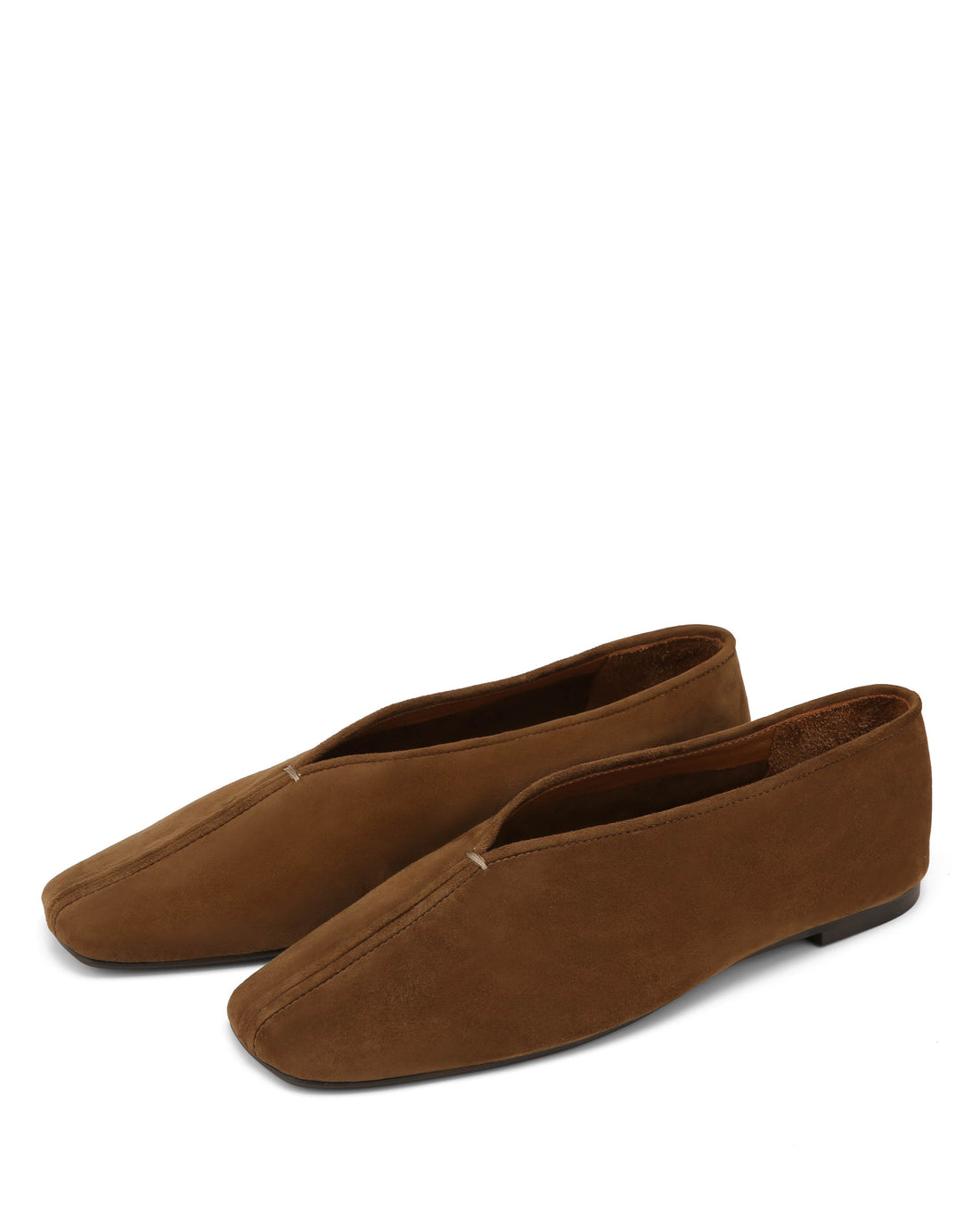 Zandra Walnut Suede