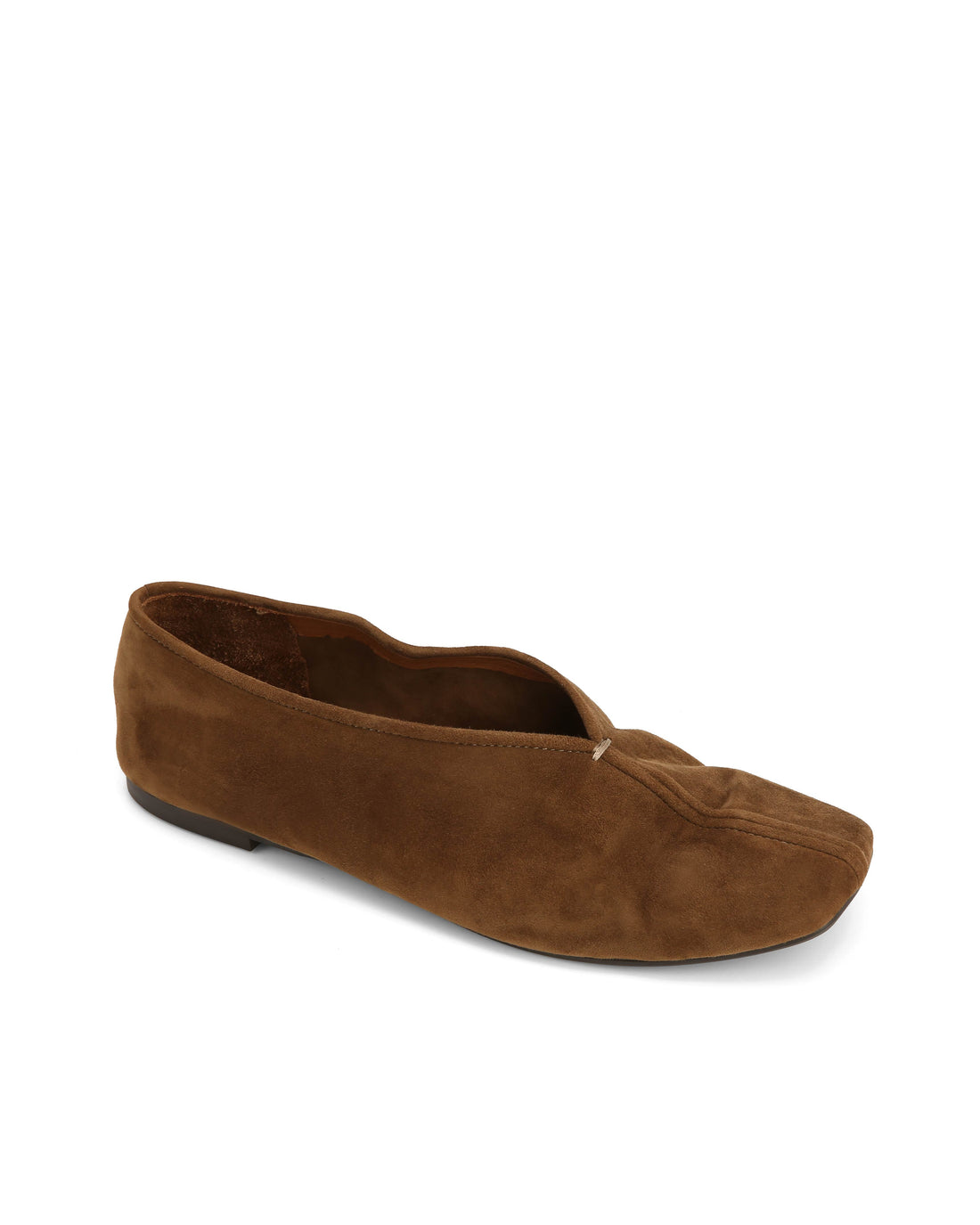 Zandra Walnut Suede