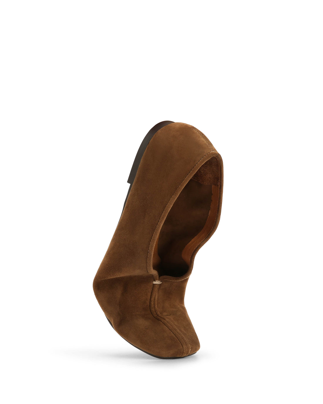 Zandra Walnut Suede