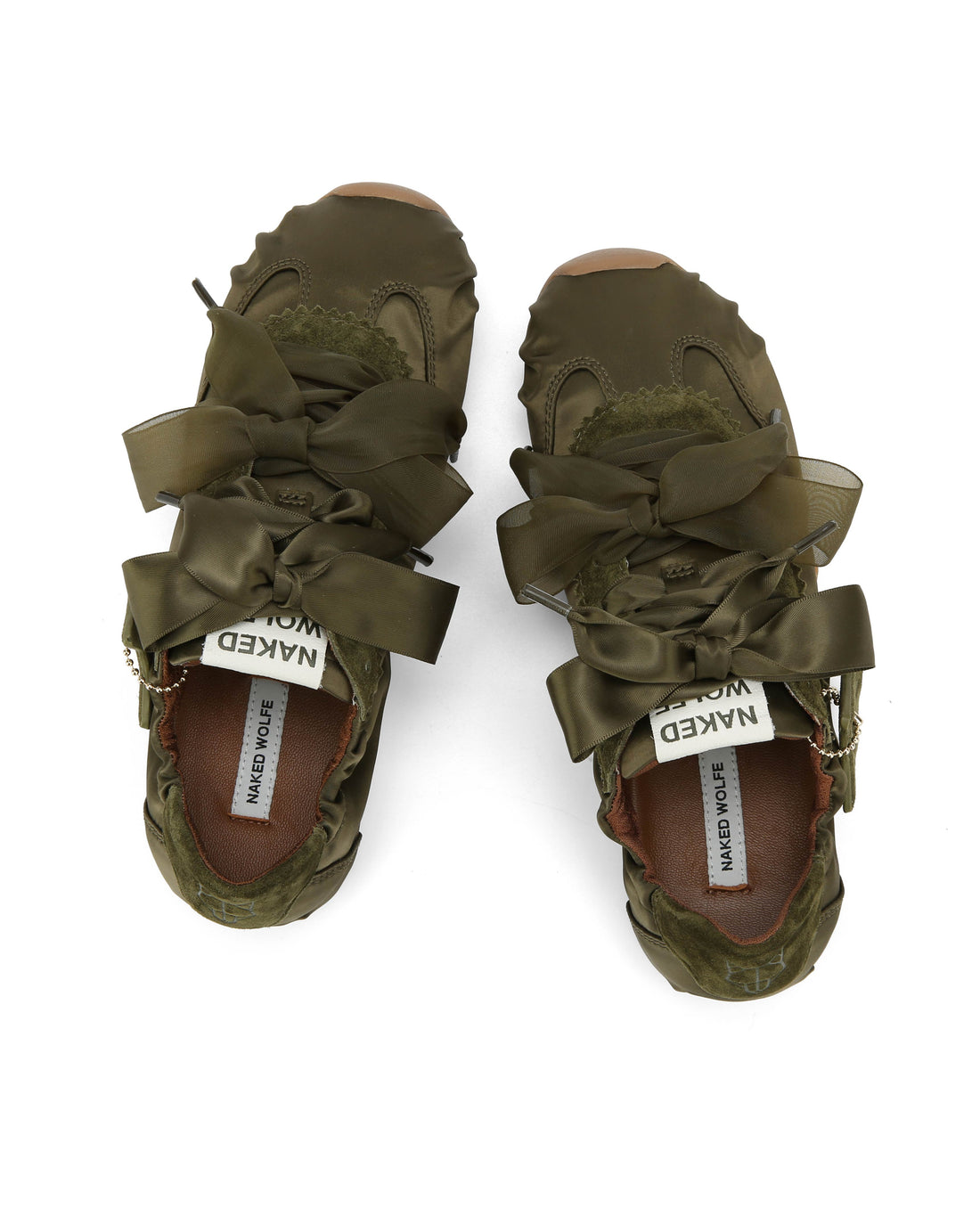 Adorable Khaki Satin