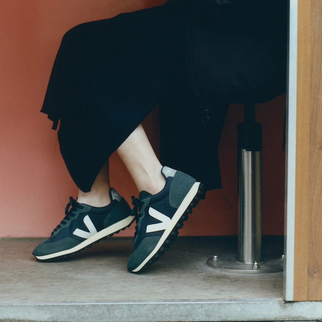 W Rio Branco Alveomesh Black/White/Oxford-Grey