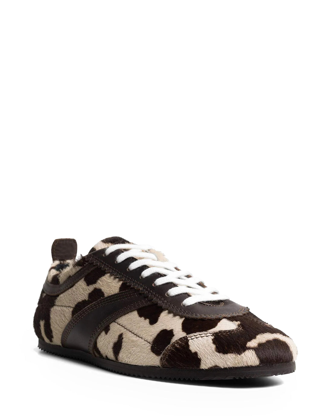 Ghost White/Brown Cowhide 1257